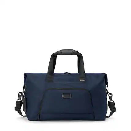 Front. TUMI - Alpha Double Expansion Duffel Bag - Navy.