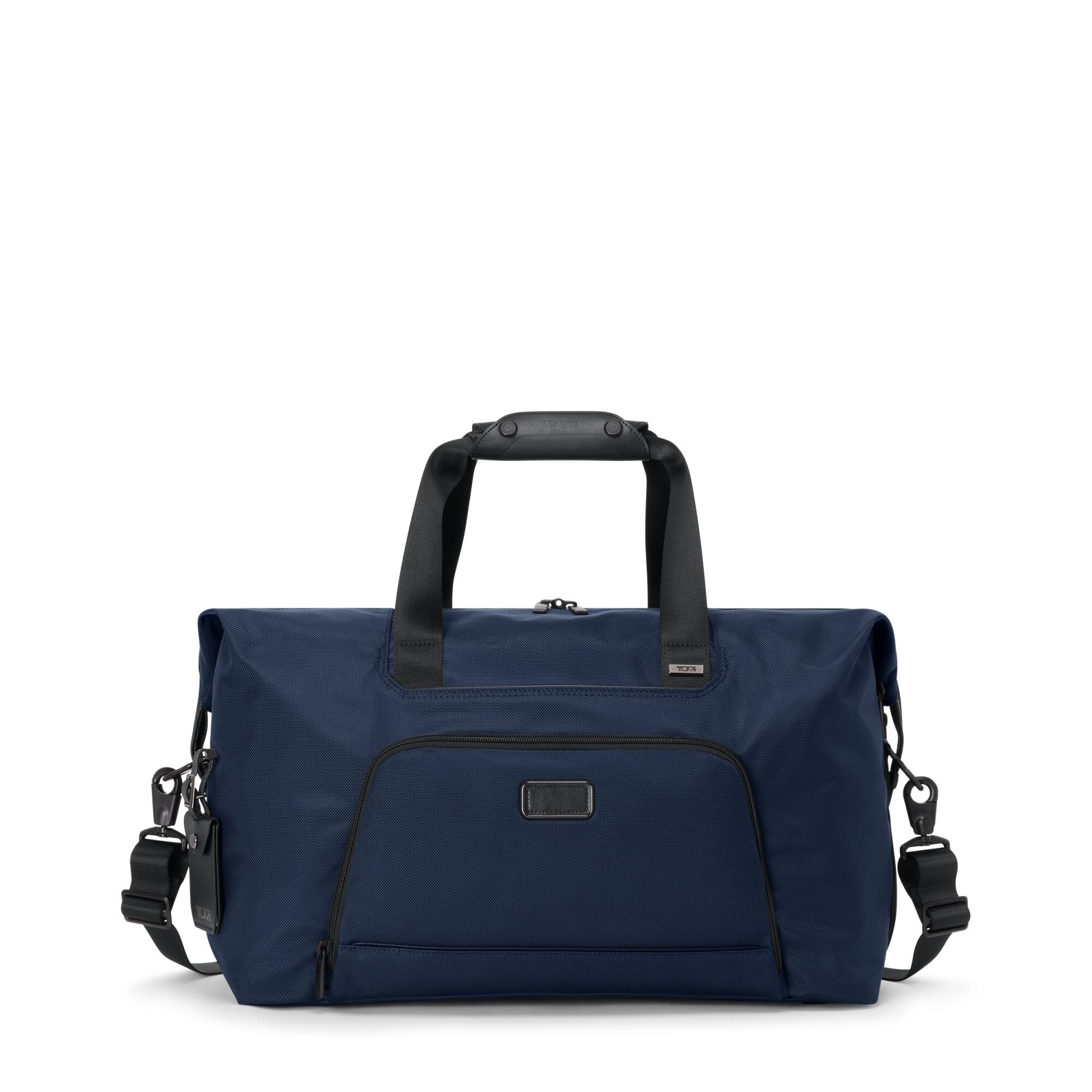 Front. TUMI - Alpha Double Expansion Duffel Bag - Navy.