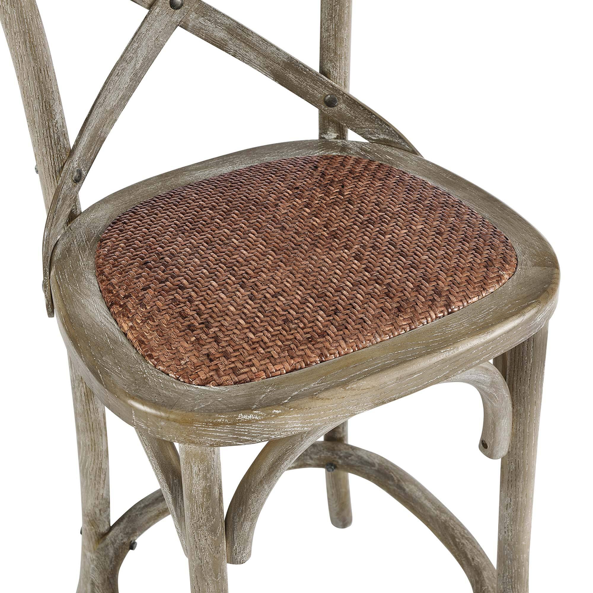 Alt View 4. Modway - Gear Counter Stool by Modway - Gray.