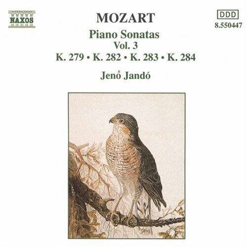 MOZART  
Piano Sonatas  
Vol. 3  
K. 279 • K. 282 • K. 283 • K. 284  
Jenő Jandó  

NAXOS  
DDD  
8.550447