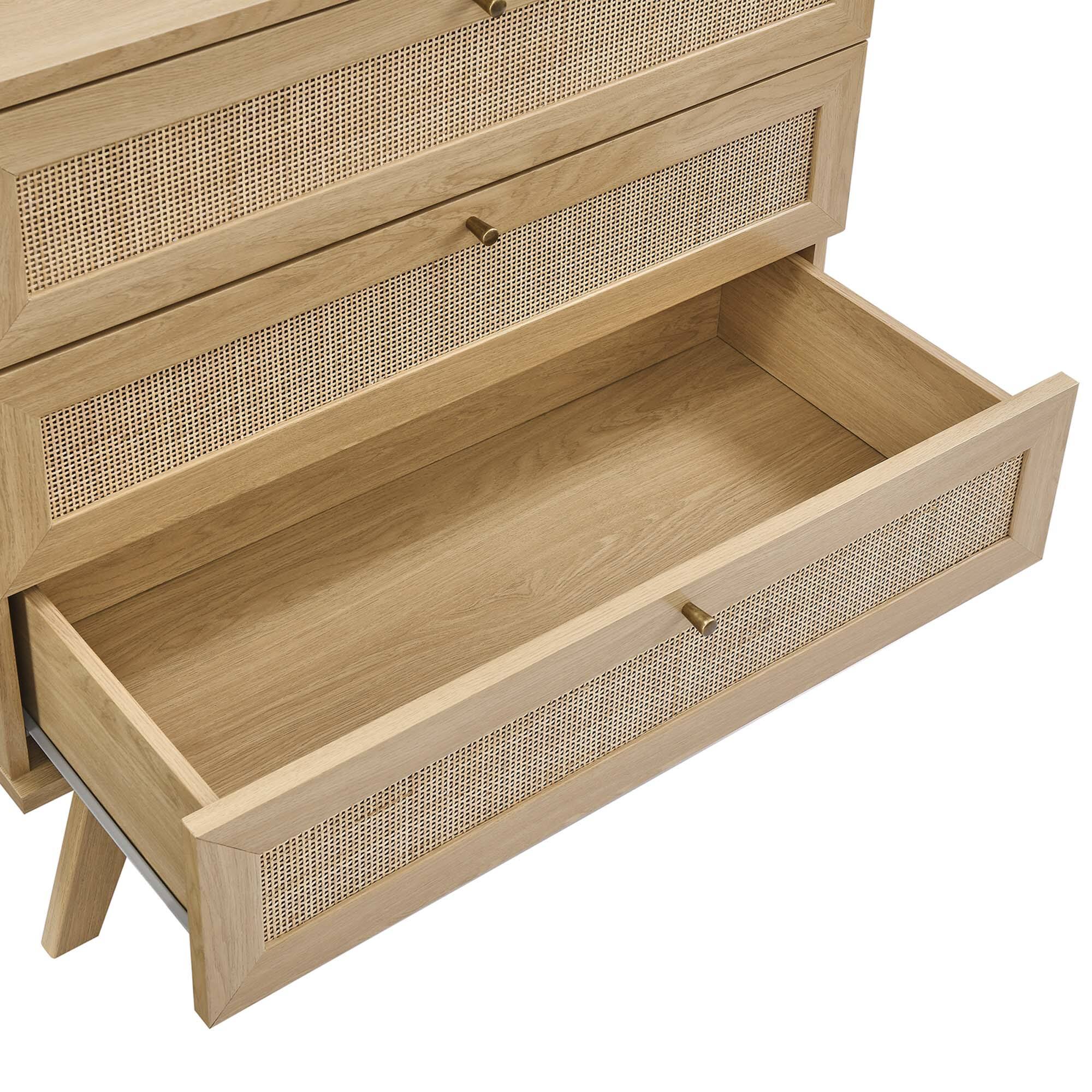 Alt View 3. Modway - Soma 3-Drawer Dresser by Modway - Oak.