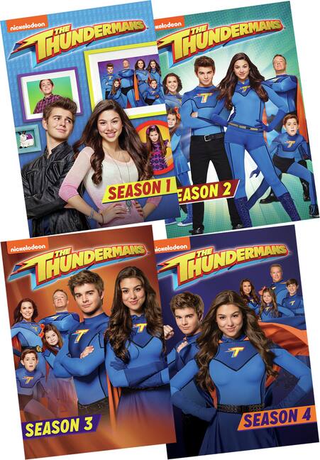 Front. The Thundermans Season 1-4 Bundle - DVD .
