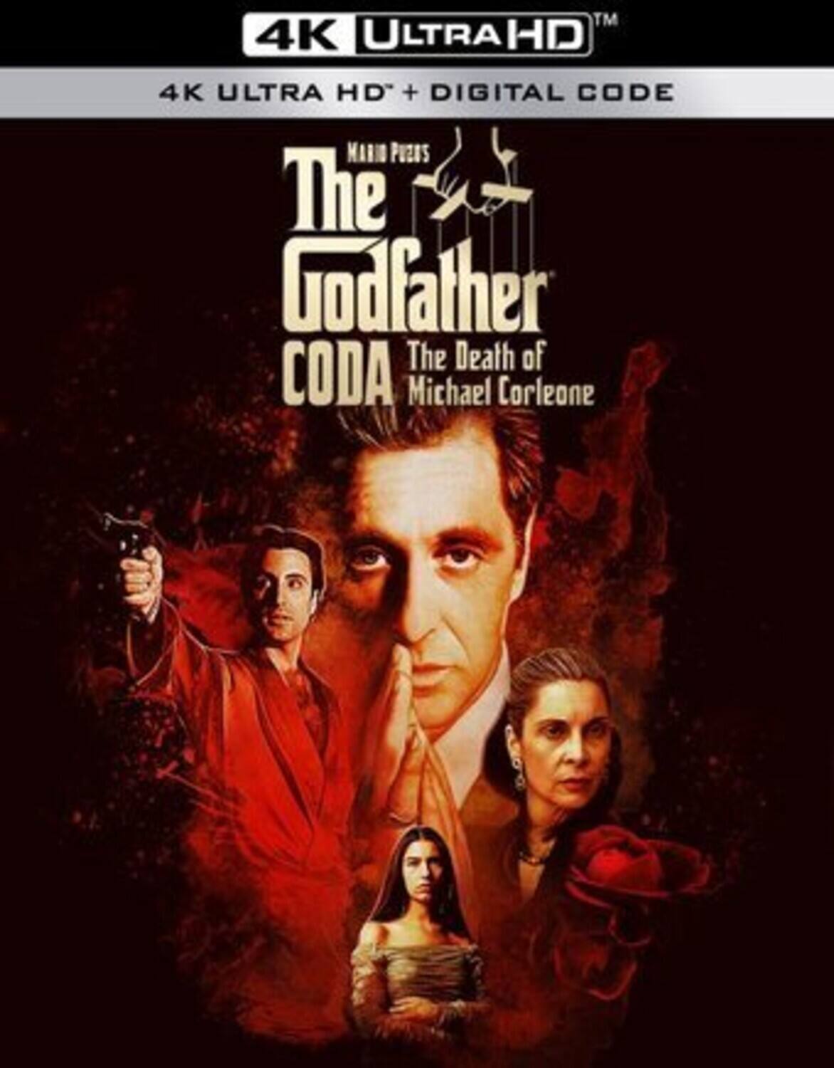 Mario Puzo's The Godfather, Coda: The Death of Michael Corleone   - 4K Blu-Ray [4K Ultra HD Blu-ray]