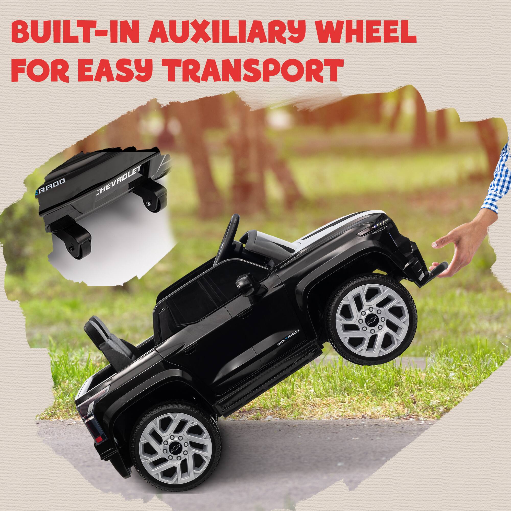 BUILT-IN AUXILIARY WHEEL FOR EASY TRANSPORT

ERADO CHEVROLET