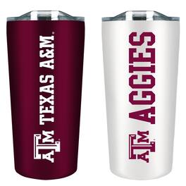 The Fanatic Group - Texas A&M Aggies 18oz. Soft Touch Tumbler Two-Piece Set - Multicolor