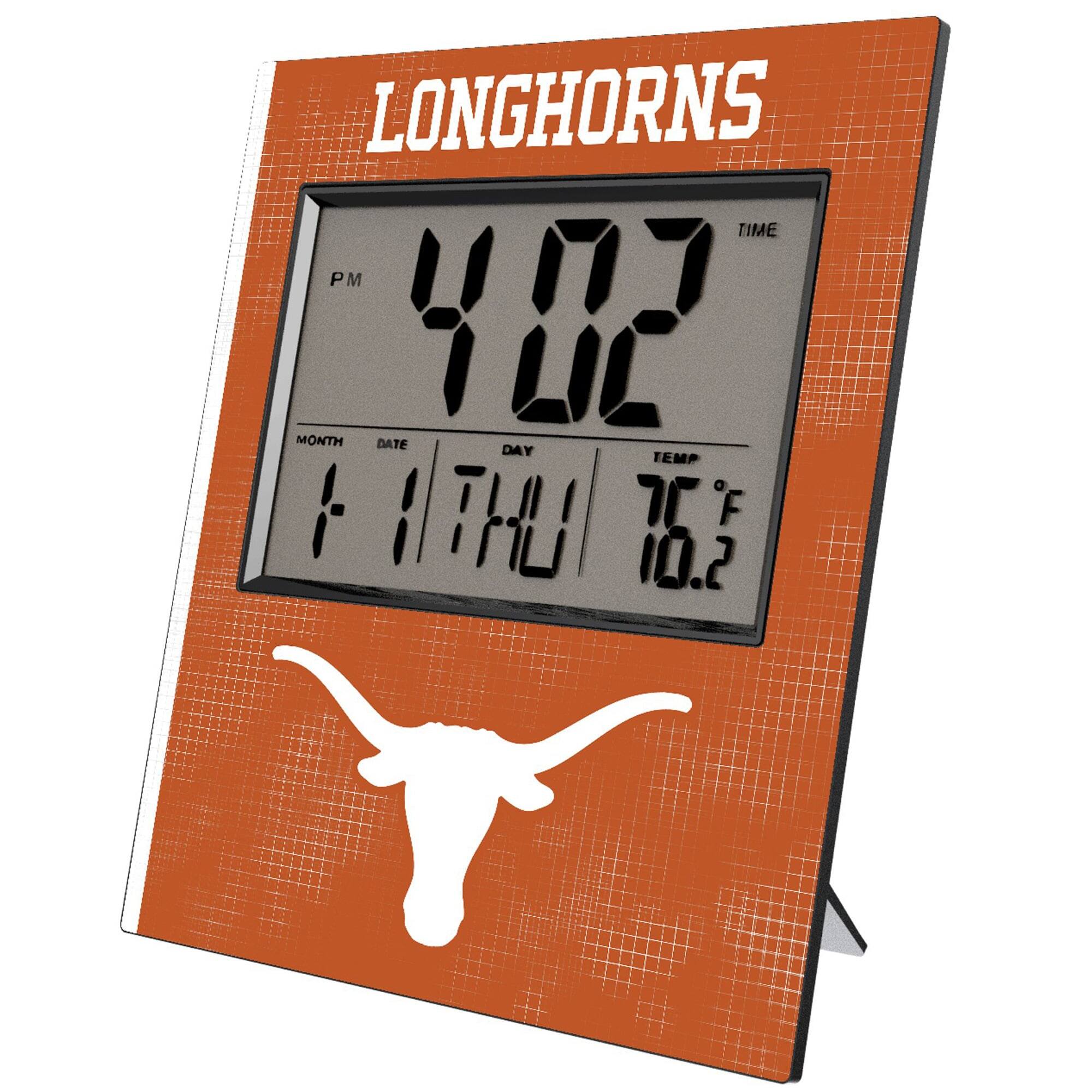 LONGHORNS

TIME  
4:02 PM

MONTH DATE DAY TEMP  
1 11 THU 76°F  
10.2
