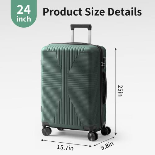 24 inch  
Product Size Details  
25in  
15.7in  
9.8in