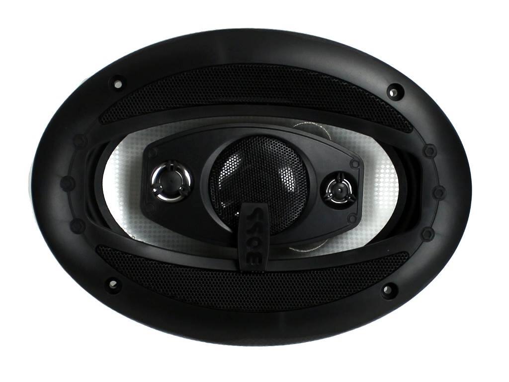Alt View 10. BOSS Audio - Boss Riot R94 6x9 Inch 500W 4 Way Car Coaxial Audio Speakers Stereo (2 Pack) - Black.