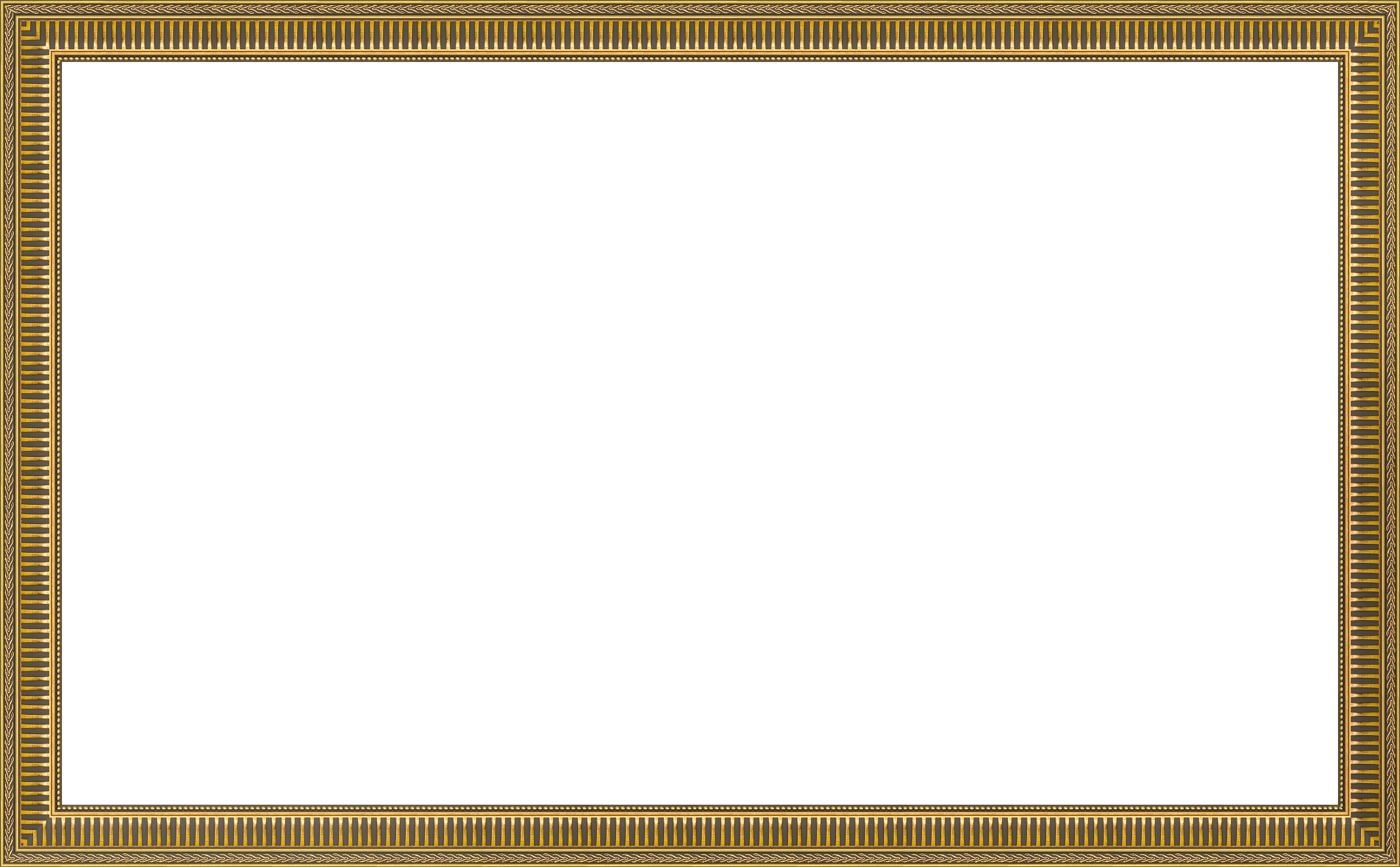 Alt View 13. Deco TV Frames - 32" Slim Bezel for Samsung The Frame TV - Empire Gold.