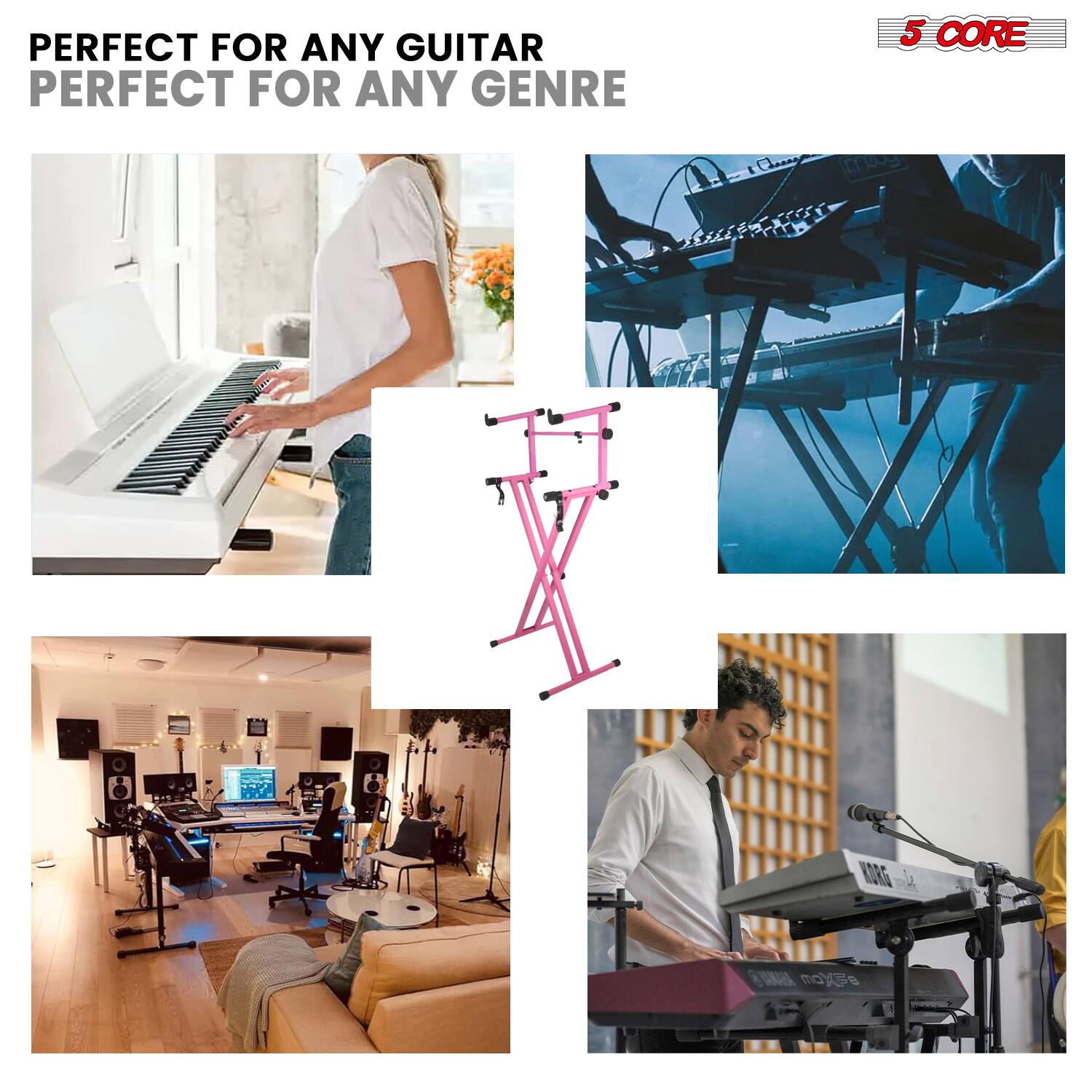 PERFECT FOR ANY GUITAR  
PERFECT FOR ANY GENRE  

5 CORE
