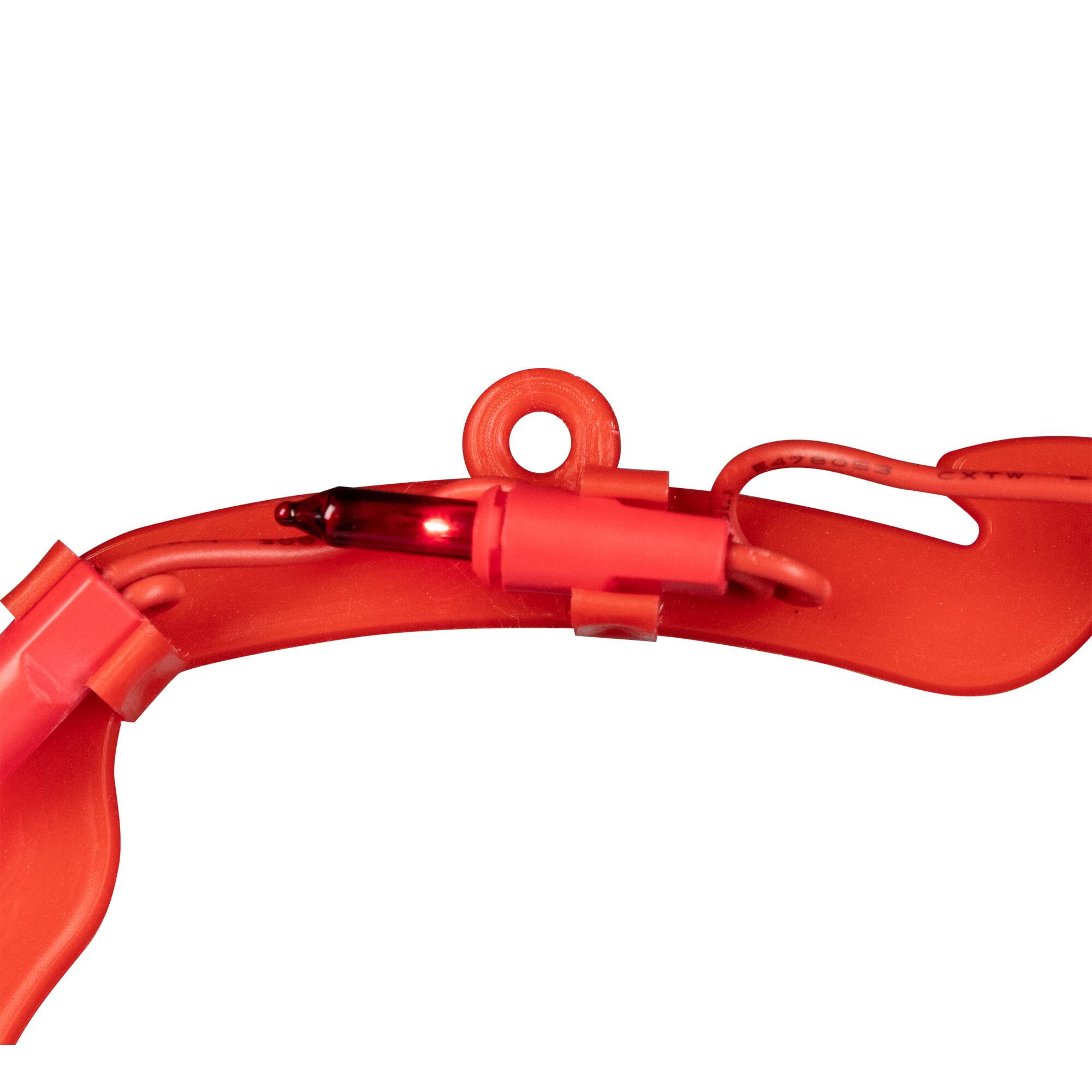 Alt View 5. Northlight - Lighted Cupid with Heart Valentine's Day Window Silhouette - 17" - Red - Red.