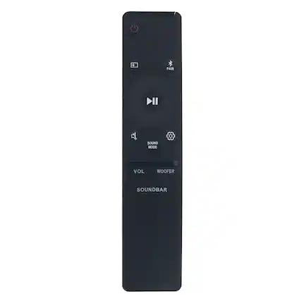 PAIR, SOUND MODE, VOL, WOOFER, SOUNDBAR