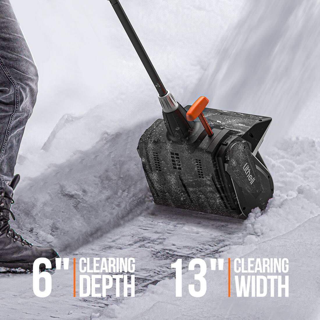 litheli CLEARING 6" DEPTH | CLEARING 13" WIDTH