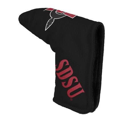 Front. WinCraft - San Diego State Aztecs Blade Putter Cover - Multicolor.