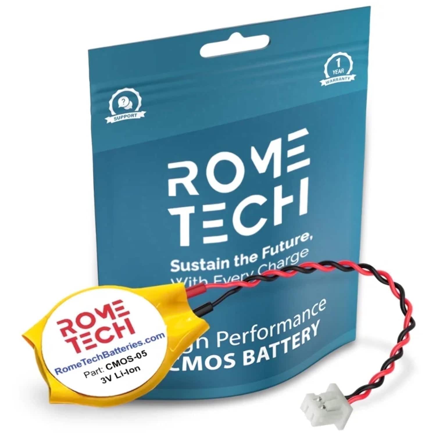 RomeTech - RTC CMOS Battery for Lenovo ThinkPad L570
