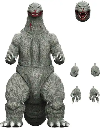 Front. Super7 - Toho ULTIMATES! - Godzilla 1989 (Greyscale Comic Book - Thirsty For Blood) - COLLECTIBLES - Multicolor.