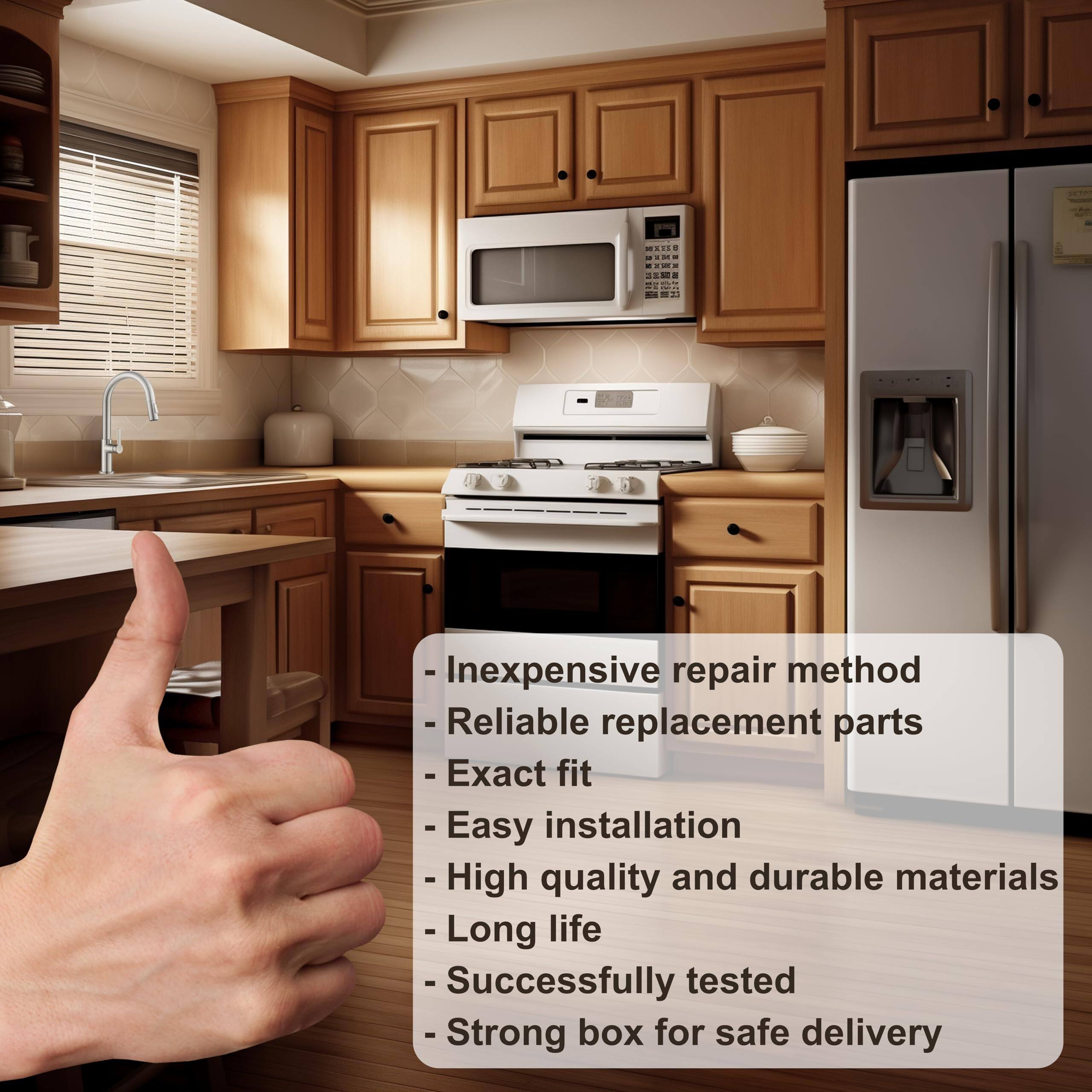 - Inexpensive repair method
- Reliable replacement parts
- Exact fit
- Easy installation
- High quality and durable materials
- Long life
- Successfully tested
- Strong box for safe delivery