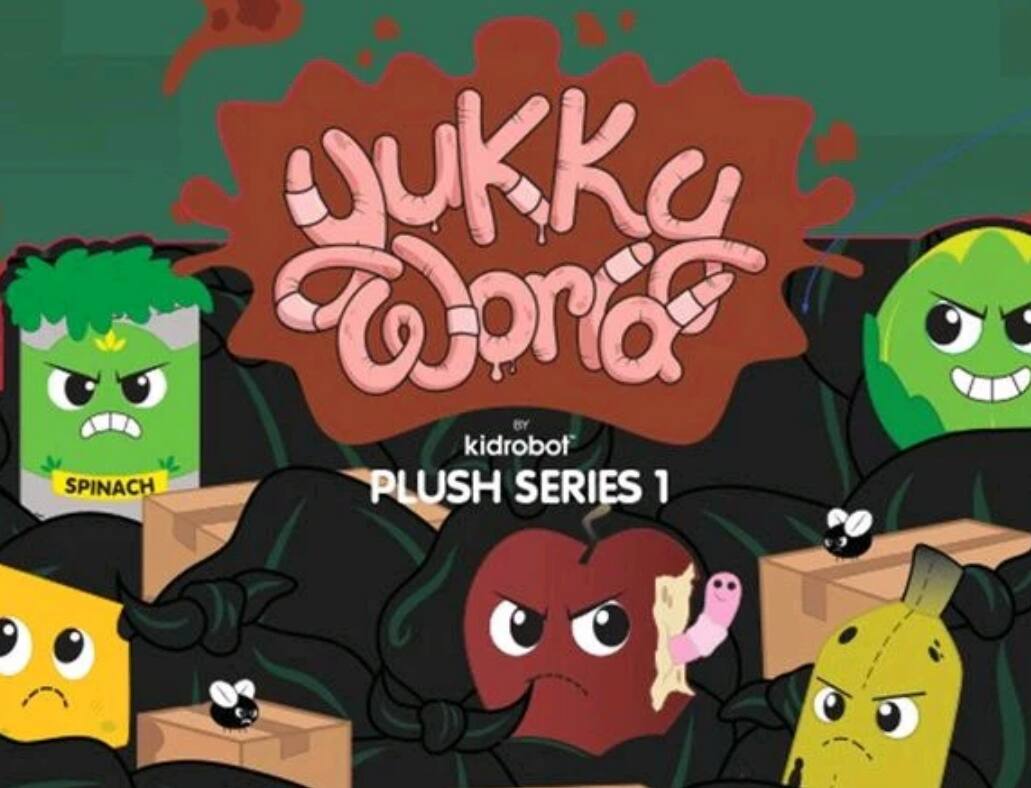 Jukke Tonoo  
BY kidrobot  
SPINACH PLUSH SERIES 1
