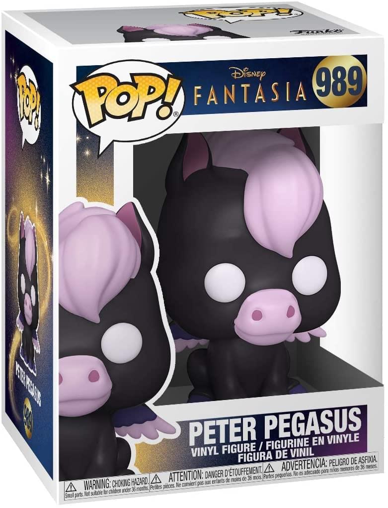 Disney FANTASIA 989

POP!

PETER PEGASUS

VINYL FIGURE / FIGURINE EN VINYLE / FIGURA DE VINIL

WARNING: CHOKING HAZARD. Small parts. Not suitable for children under 36 months. Pequeñas piezas. No conviene para niños menores de 36 meses. ATTENTION: DANGER D'ÉTOUFFEMENT. Petites pièces. Ne convient pas aux enfants de moins de 36 mois. ADVERTENCIA: PELIGRO DE ASFIXIA. Partes pequeñas. No es adecuado para niños menores de 36 meses.
