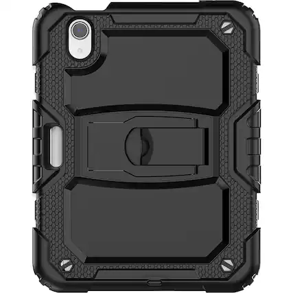 Front. SaharaCase - Defence Series Case for Apple iPad mini (A17 Pro) and Apple iPad mini (6th Generation 2021) - Black.