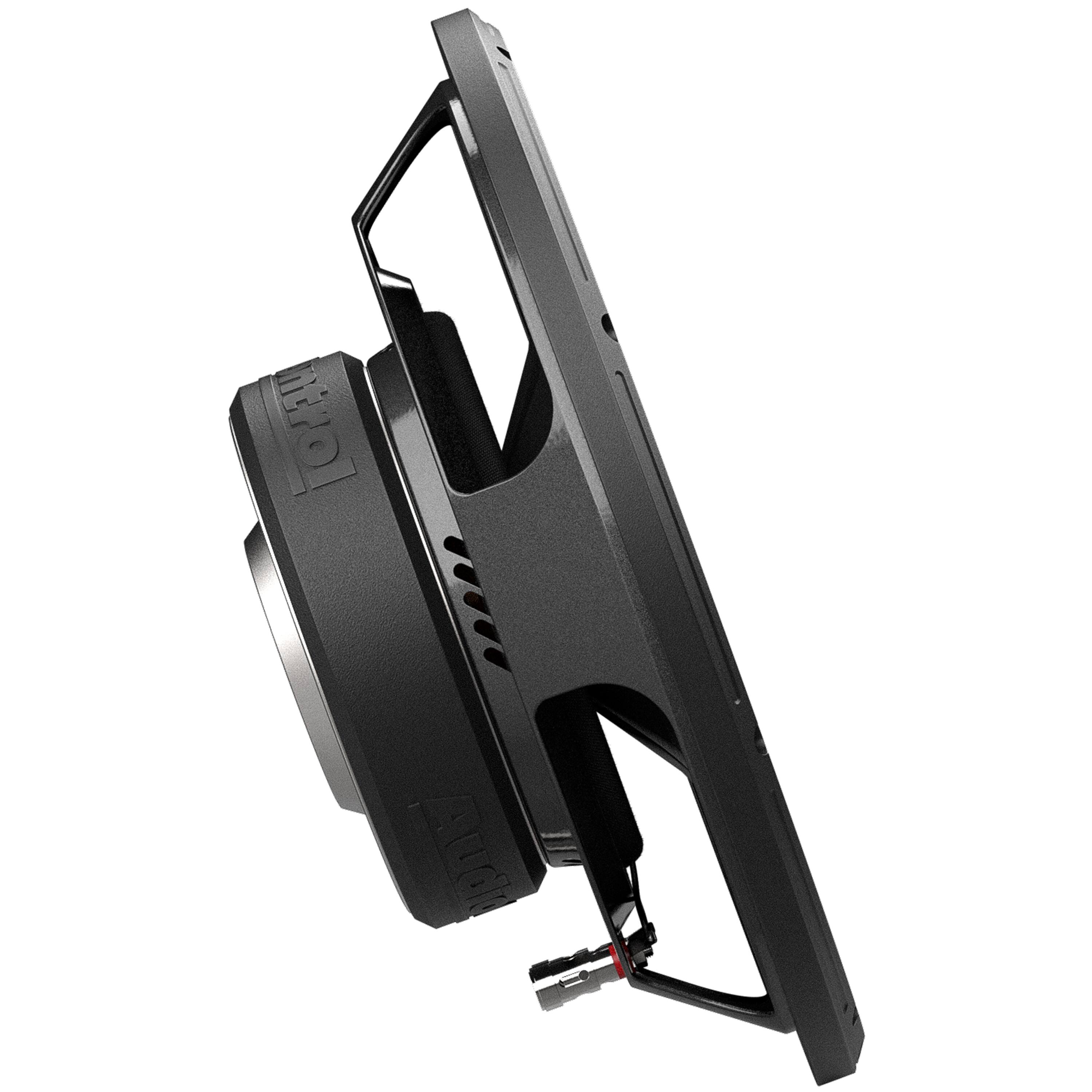 Alt View 14. AudioControl - Space Series 12” Single-Voice-Coil 4-Ohm Low-Profile Subwoofer - Black.