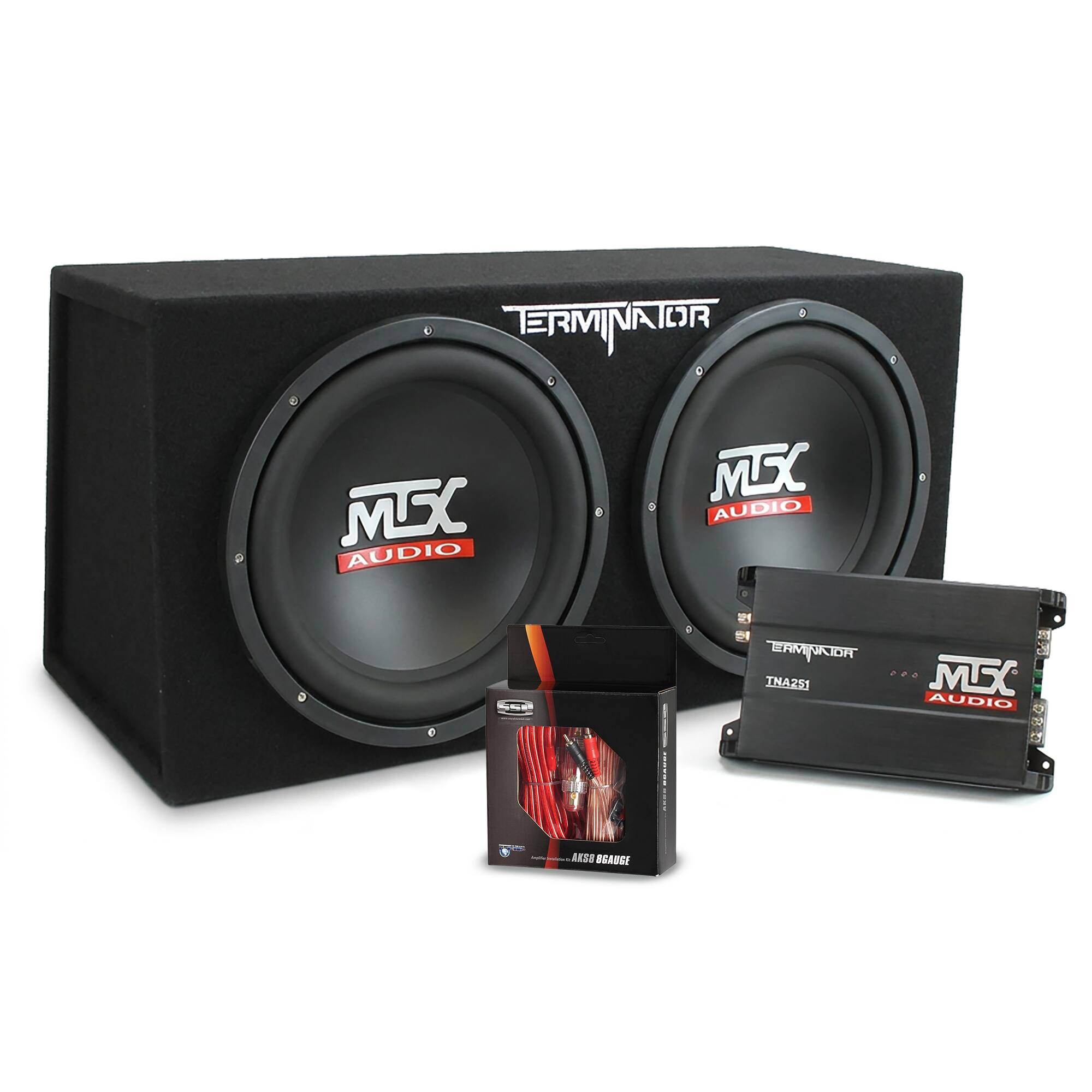 TERMINATOR MTX AUDIO  
MTX TNA251 AUDIO  
AKSB 8GAUGE