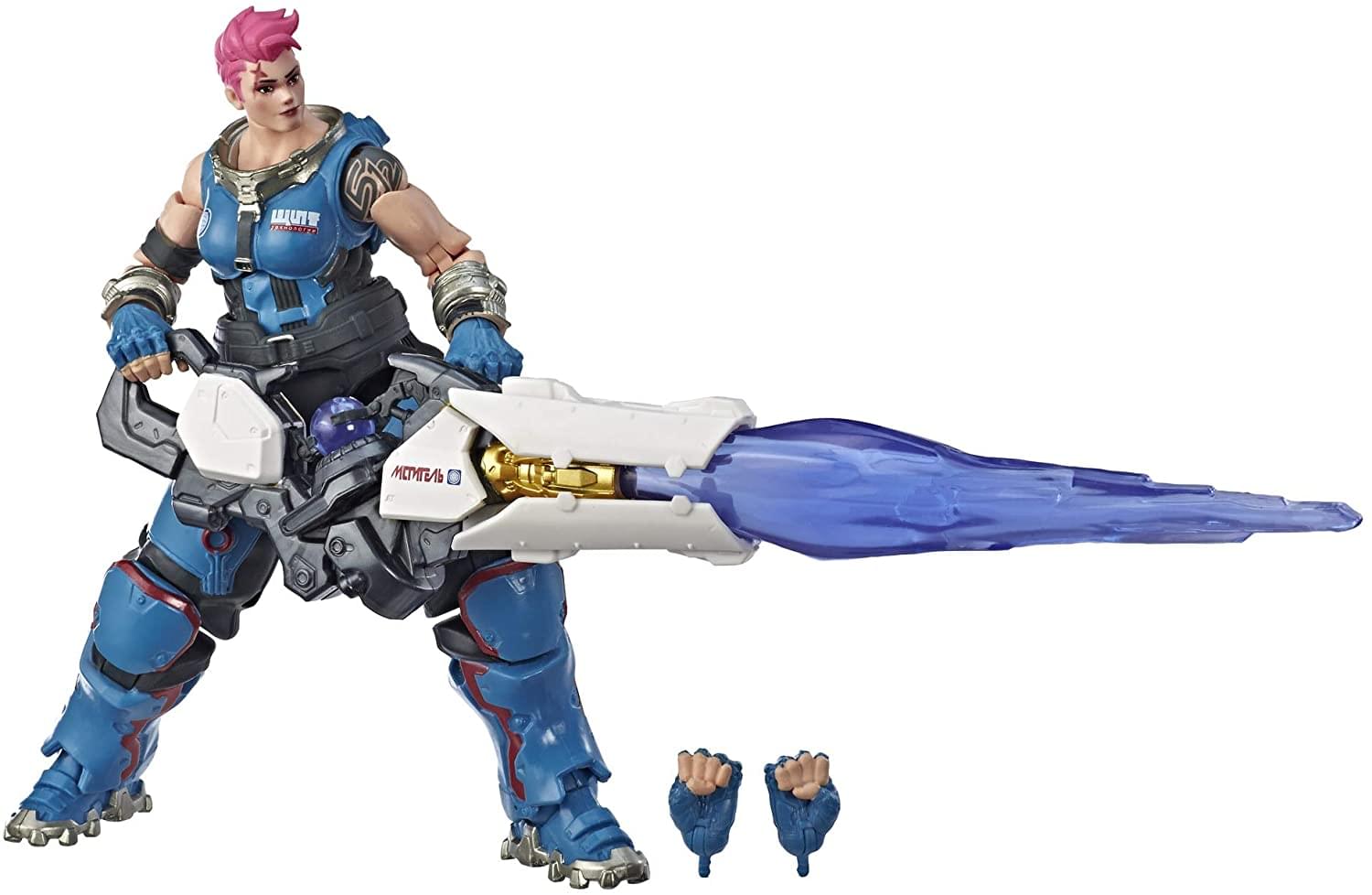 Hasbro - Overwatch Ultimates Series 6 Inch Action Figure | Zarya - Blue