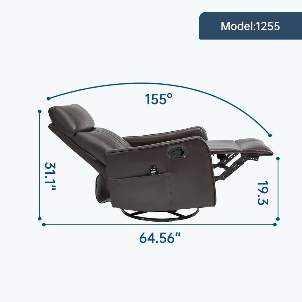 Model: 1255  
155°  
31.1"  
19.3"  
64.56"