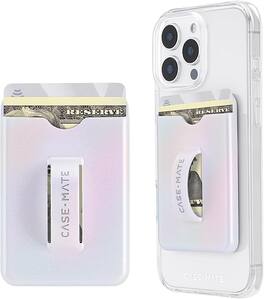 Case-Mate - Refurbished Excellent - Loop Grip Magsafe Wallet - Soap Bubble