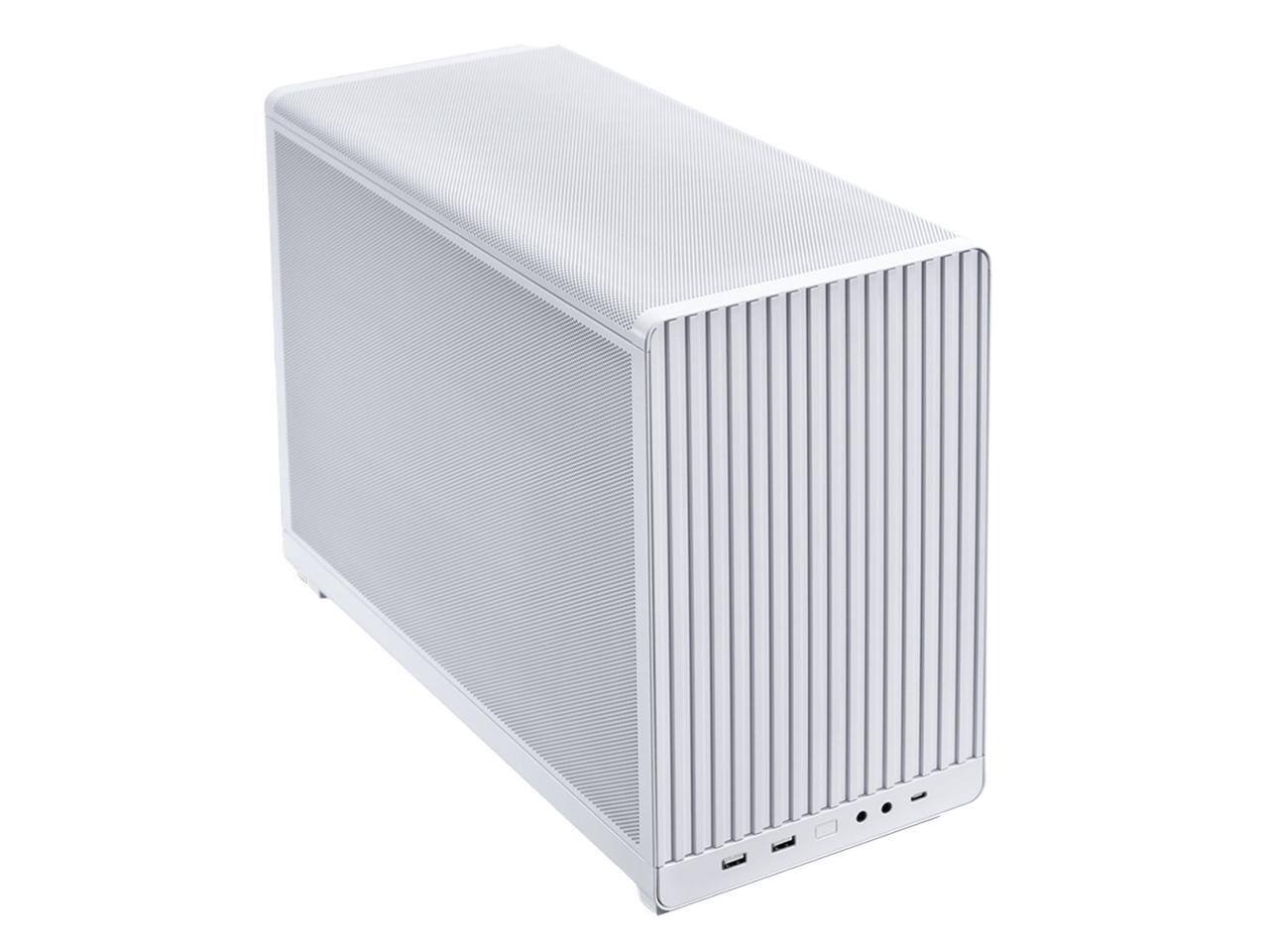 Alt View 4. Lian Li - LIAN LI A3-mATX White SPCC M-ATX / ITX Computer Case ------ A3-mATX-W - White.