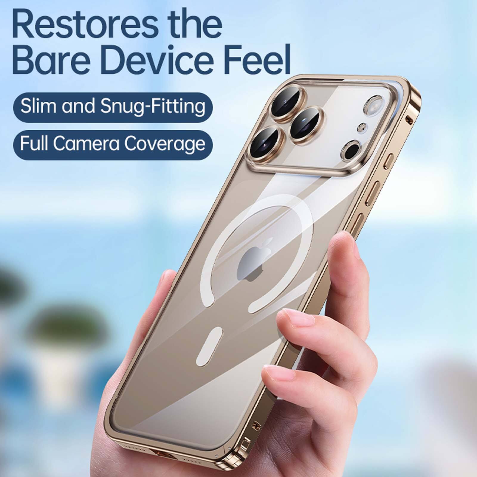 Restores the Bare Device Feel

Slim and Snug-Fitting

Full Camera Coverage