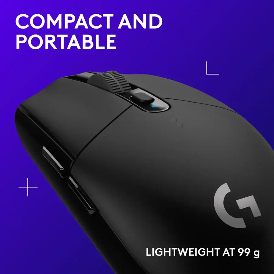 Logitech G305 LIGHTSPEED Wireless Optical 6 Programmable Button Gaming ...