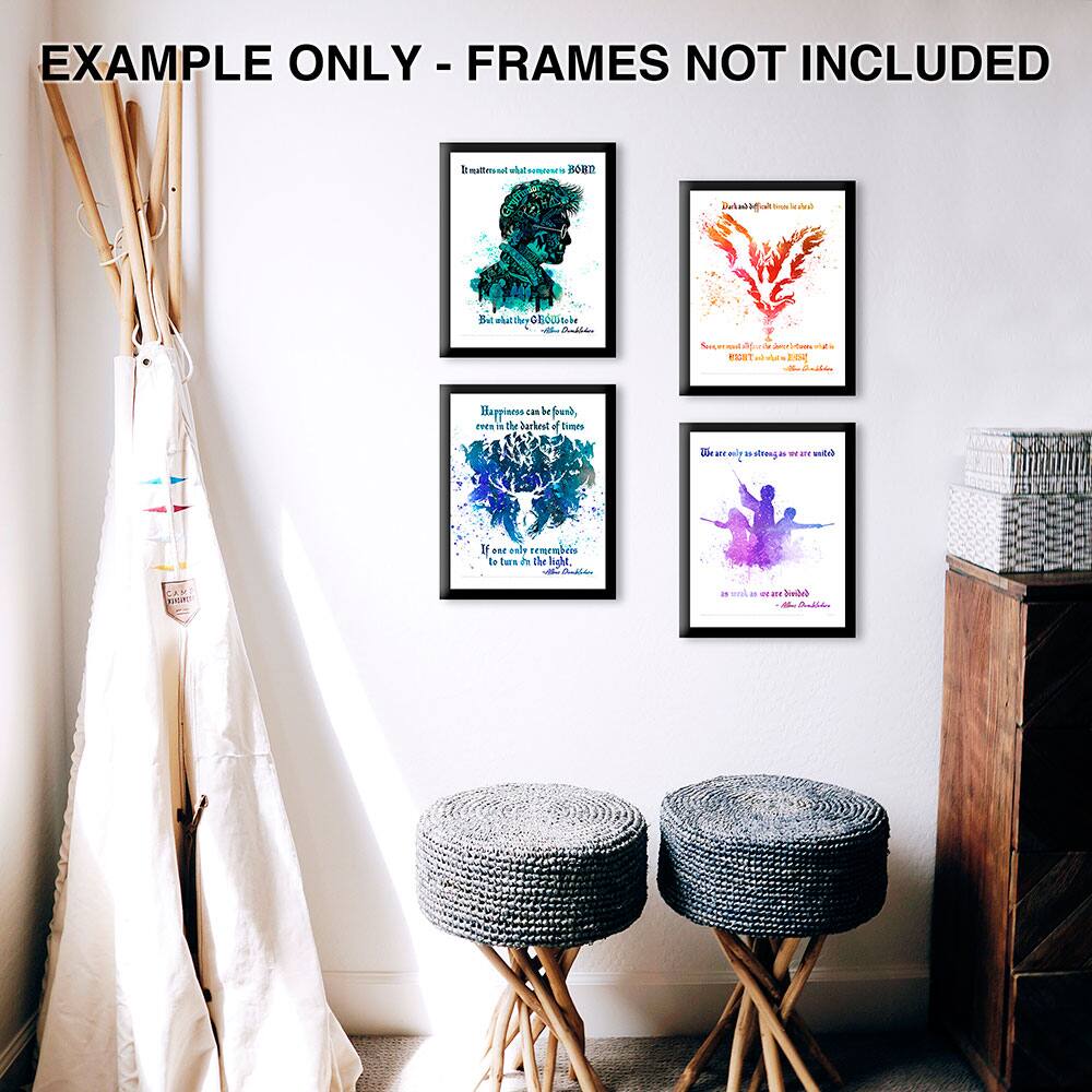 Trend Setters Harry Potter (Watercolor Dumbledore Quotes) TrendyPrint ...