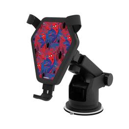 Keyscaper - Marvel Pattern Wireless Car Charger - Spider-Man