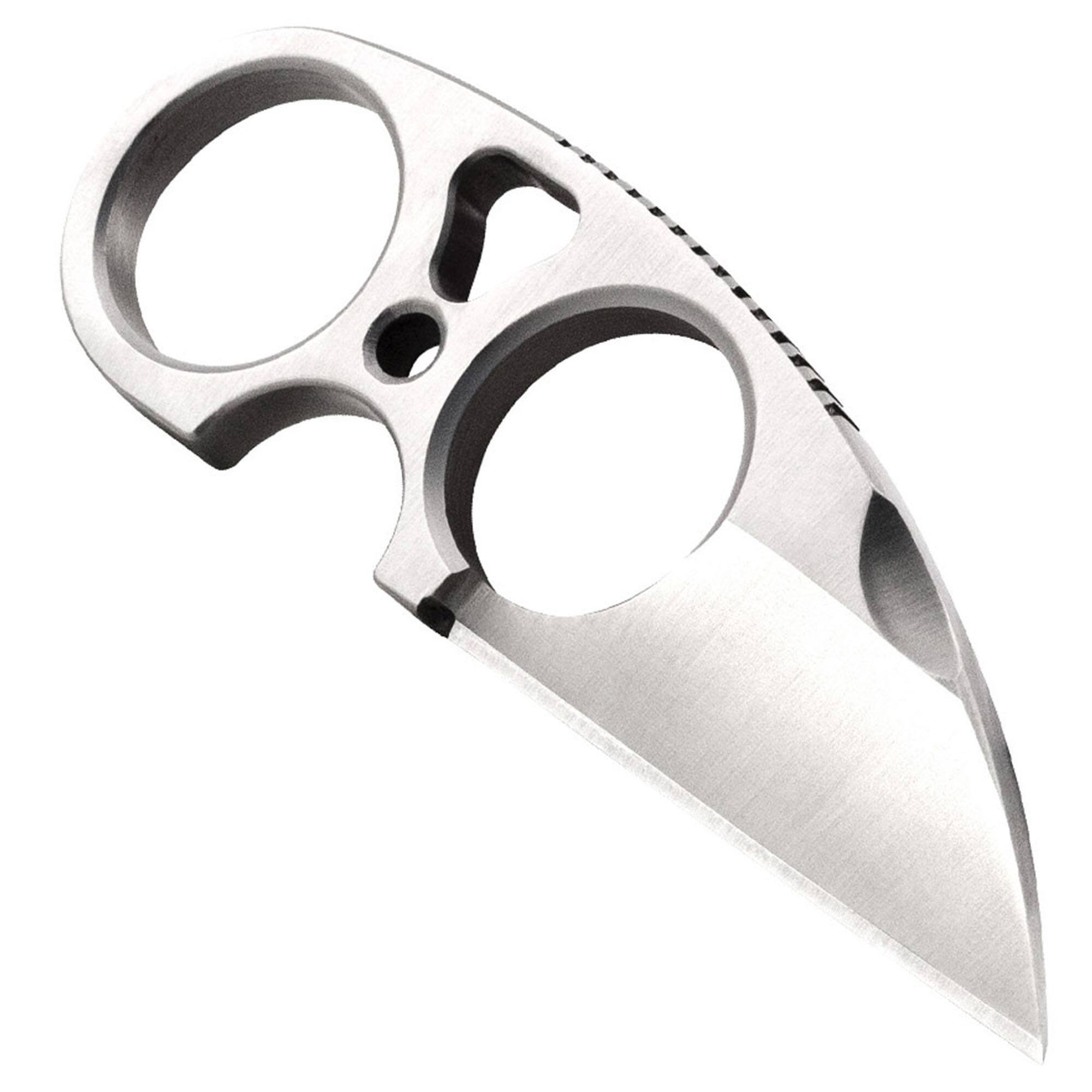 Alt View 3. SOG - SOG Snarl with 2.3" Sheepsfoot Style Blade and Black Sheath - Black.