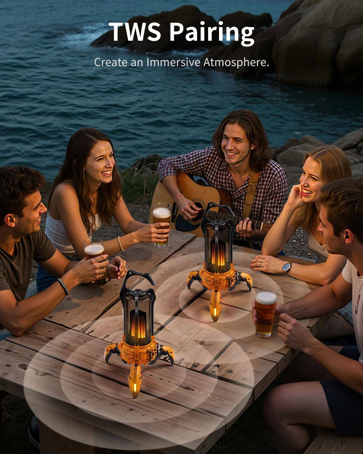 TWS Pairing  
Create an Immersive Atmosphere.