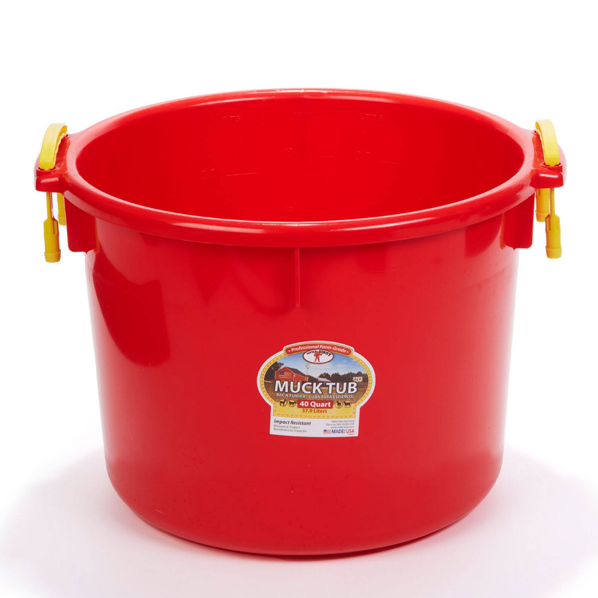 073 27 Professional Farm Grade: MUCK TUB BACA A UMIRICUB TURA PARA ISPMRI F 40 Quart 173 DOEhens Import Resistane - - MADE USA