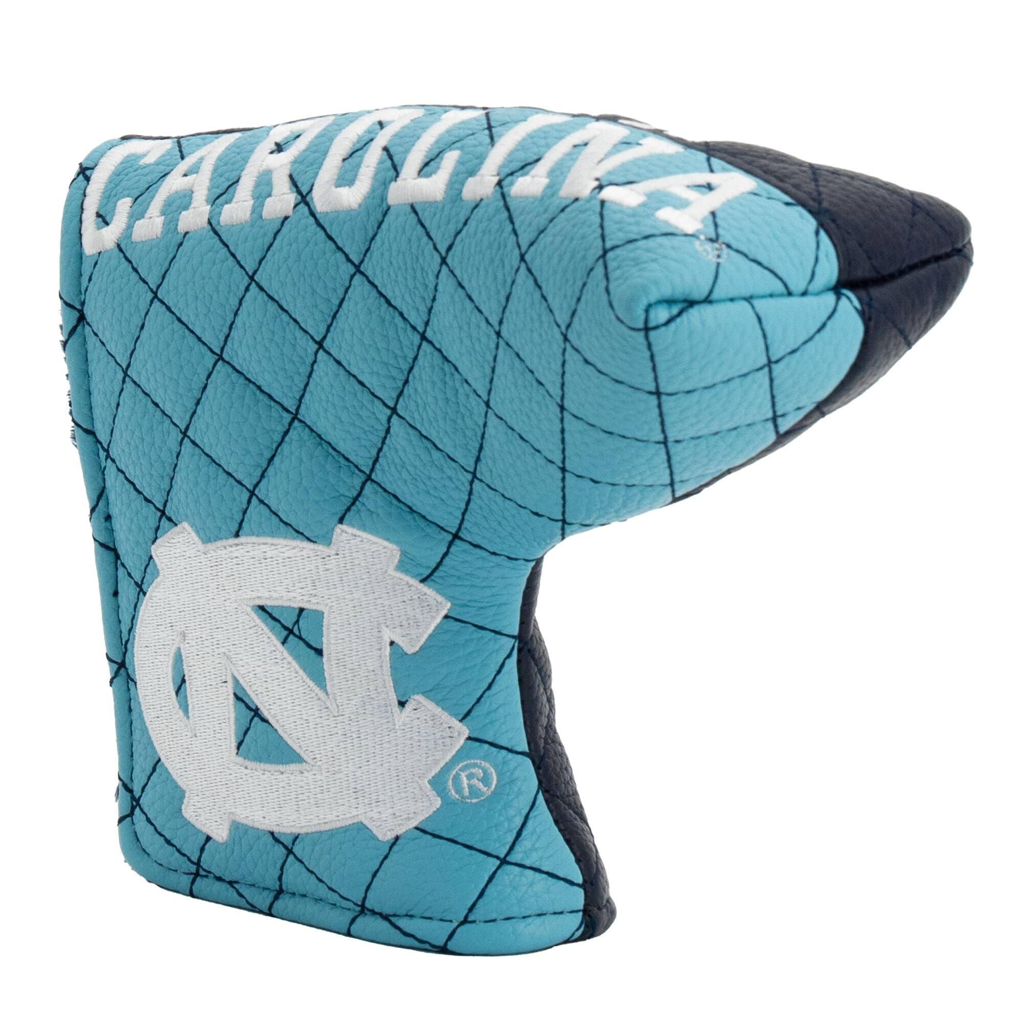 Alt View 2. Team Golf - North Carolina Tar Heels Quilted Blade Putter Cover - Multicolor.