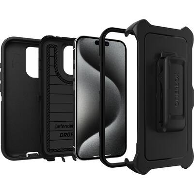 OtterBox Defender Series Pro Hard Shell for Apple iPhone 15 Pro Black 77-92680 - Best Buy OtterBox Defender Series Pro Hard Shell for Apple iPhone 15 Pro Black 77-92680 - Best Buy