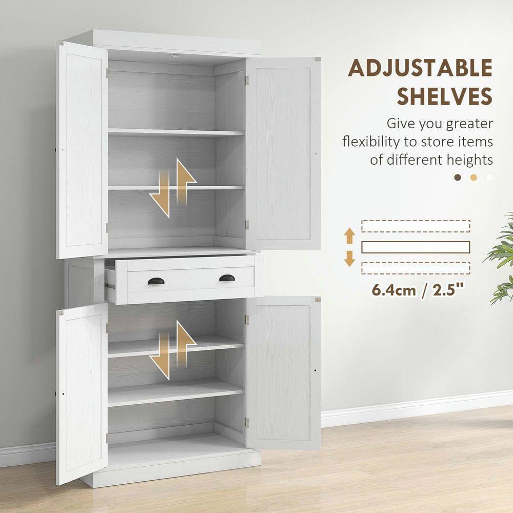 ADJUSTABLE SHELVES  
Give you greater flexibility to store items of different heights  

6.4cm / 2.5"