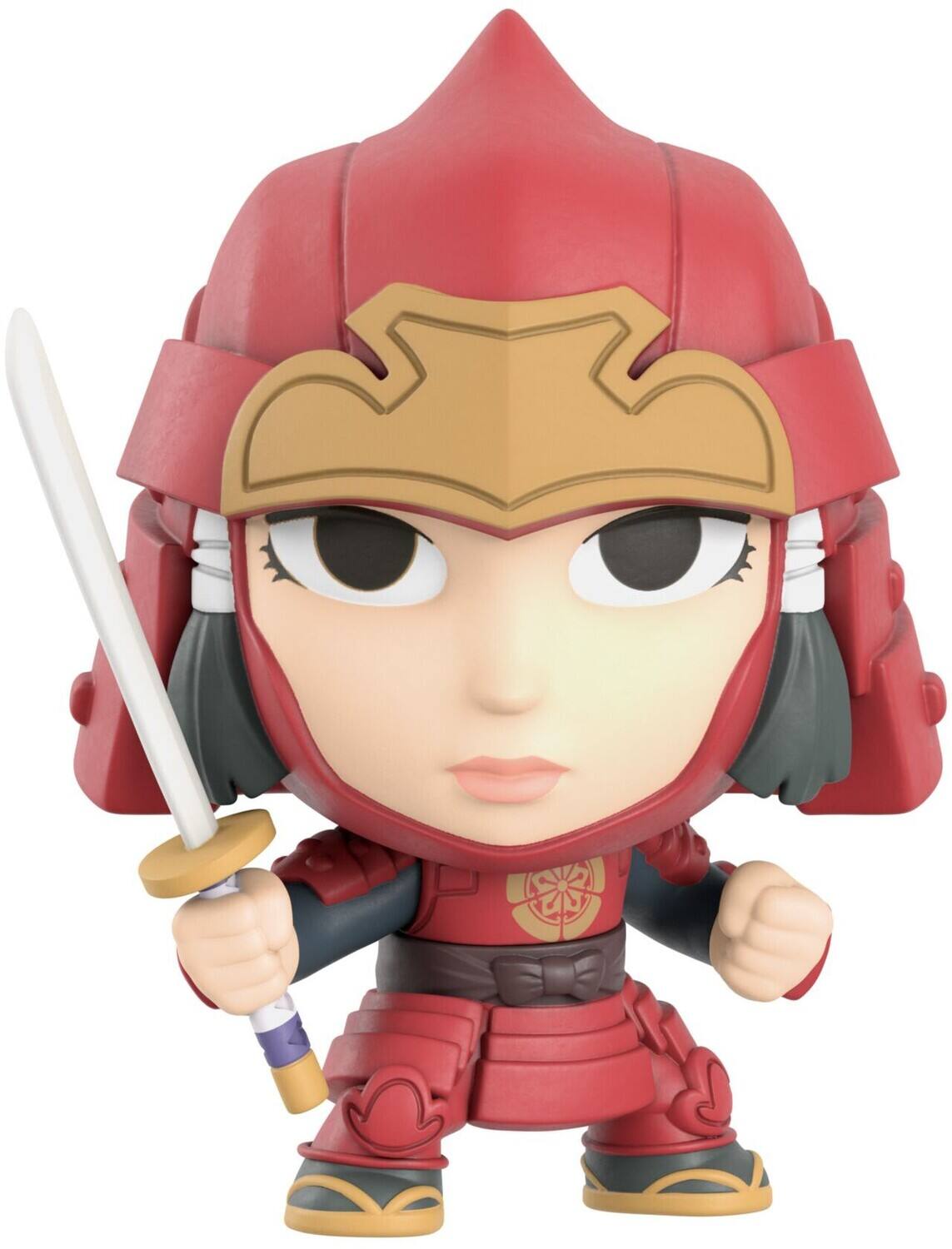 Alt View 1. Super7 - Super7 - Netflix Yasuke 3" SD Vinyl Figures Wave 1 - Natsumara (Armor)   - Collectibles - Multicolor.