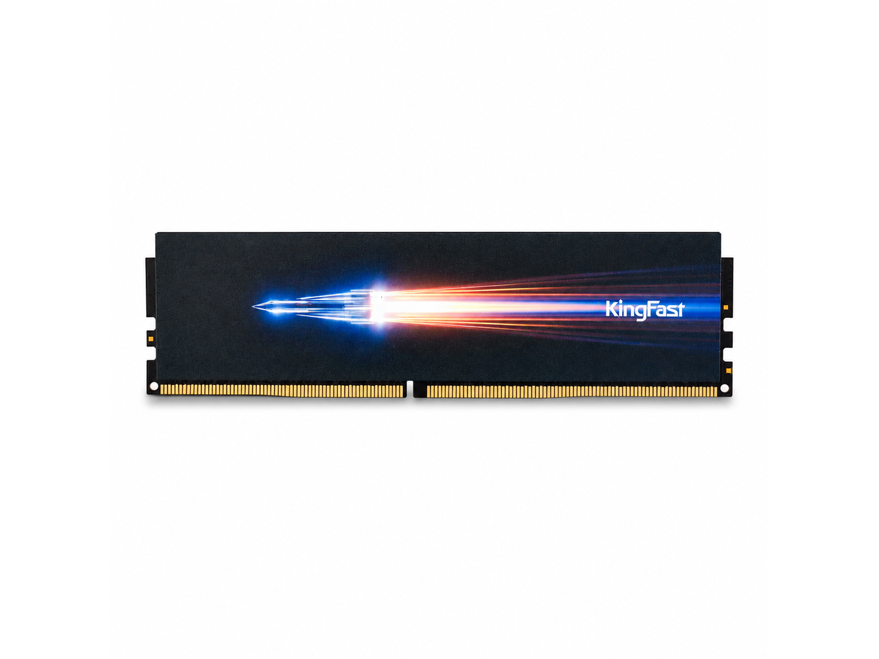 KINGFAST - 8GB DDR4 3200 (PC4-25600) 1.35V C18 288-Pin UDIMM Desktop RAM Memory - Black