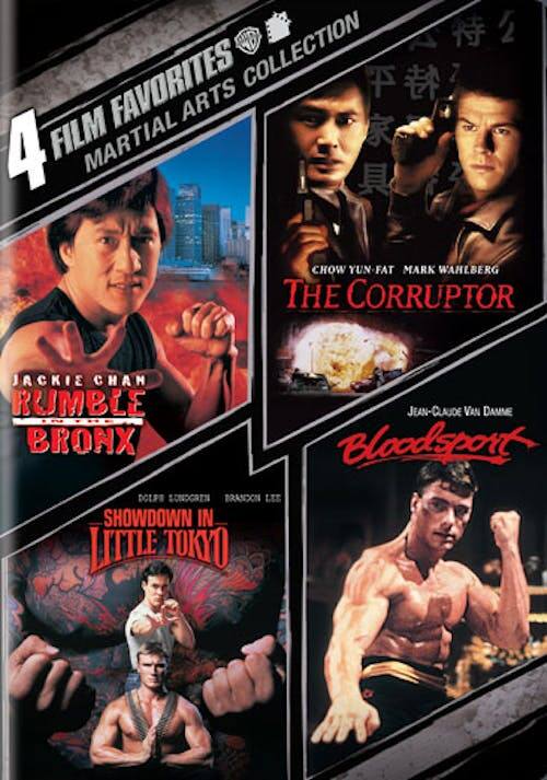 Front. 4 Film Favorites: Martial Arts (DVD Set) [DVD].
