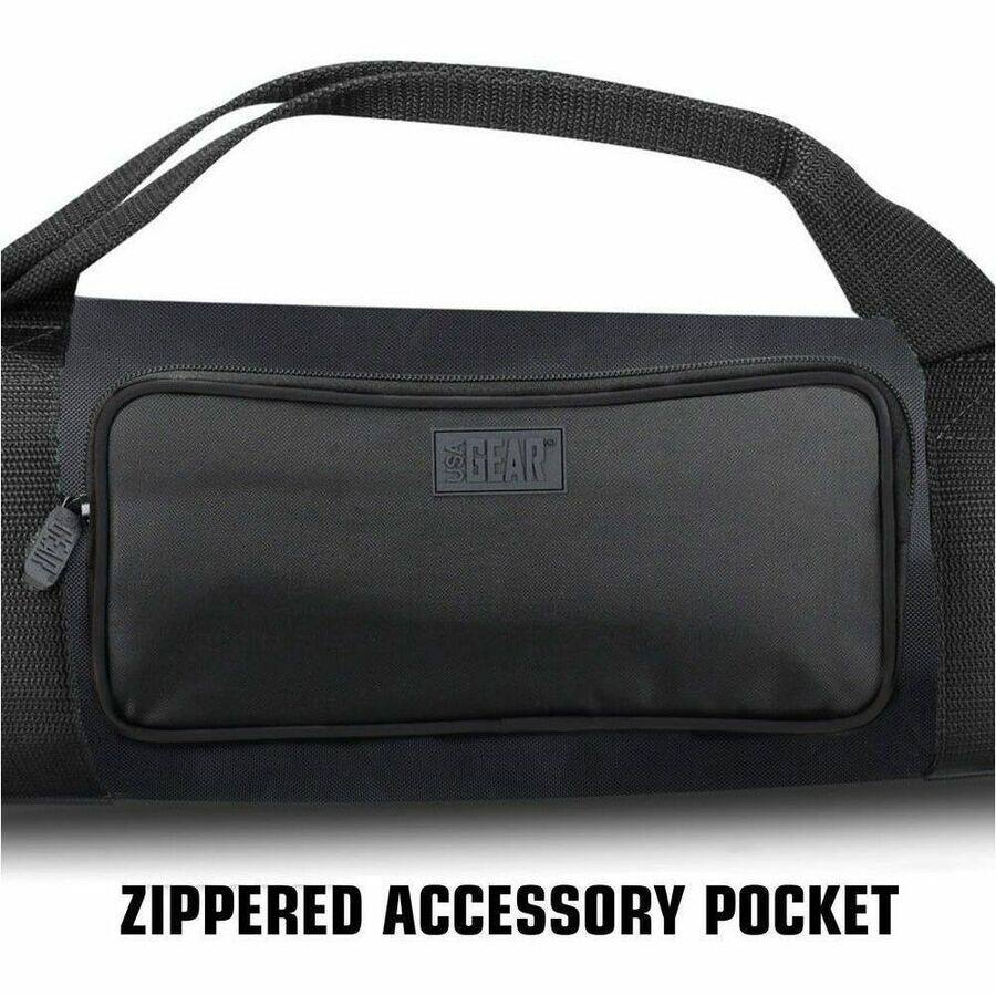 USA GEAR  
ZIPPERED ACCESSORY POCKET
