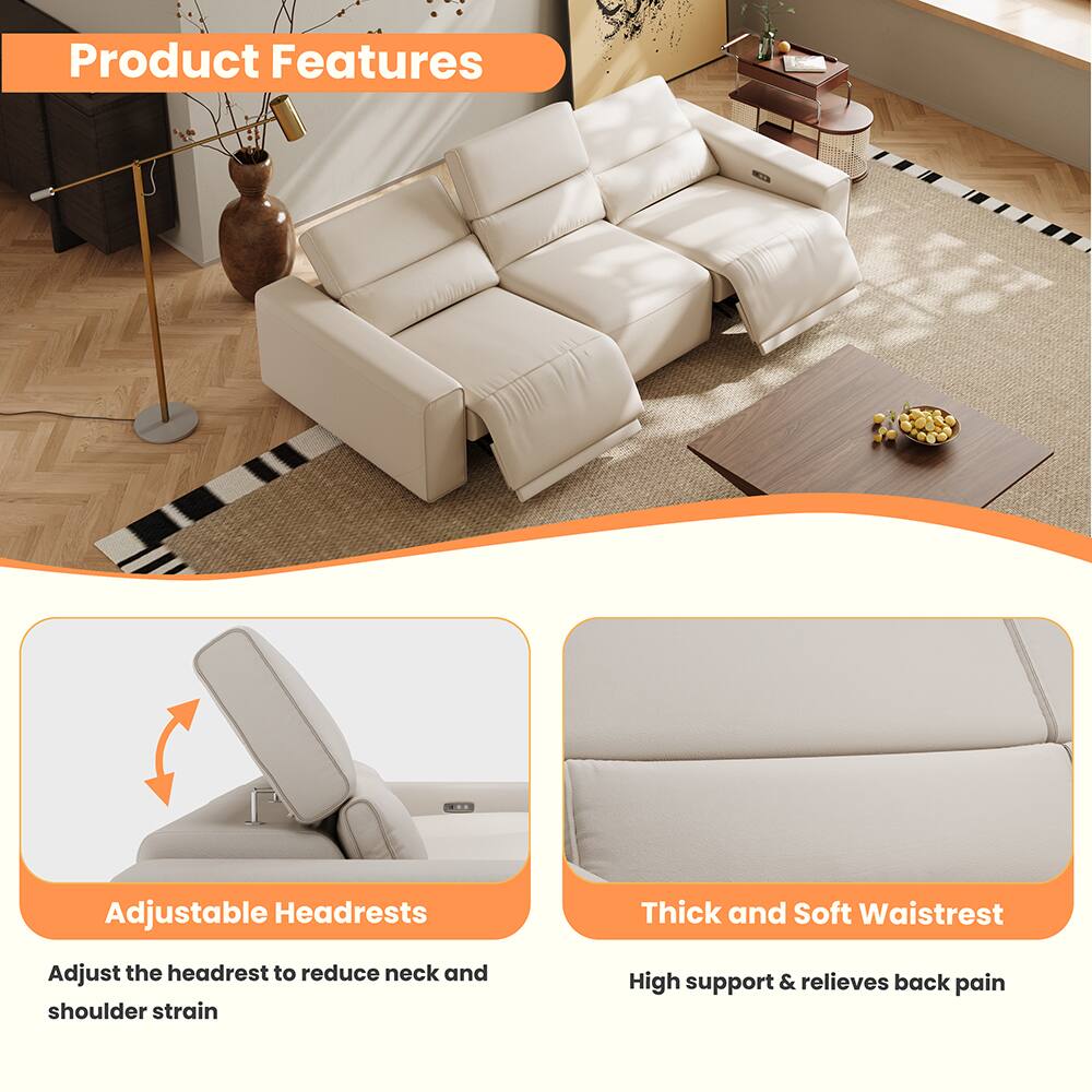 Product Features

- Adjustable Headrests
  - Adjust the headrest to reduce neck and shoulder strain

- Thick and Soft Waistrest
  - High support & relieves back pain