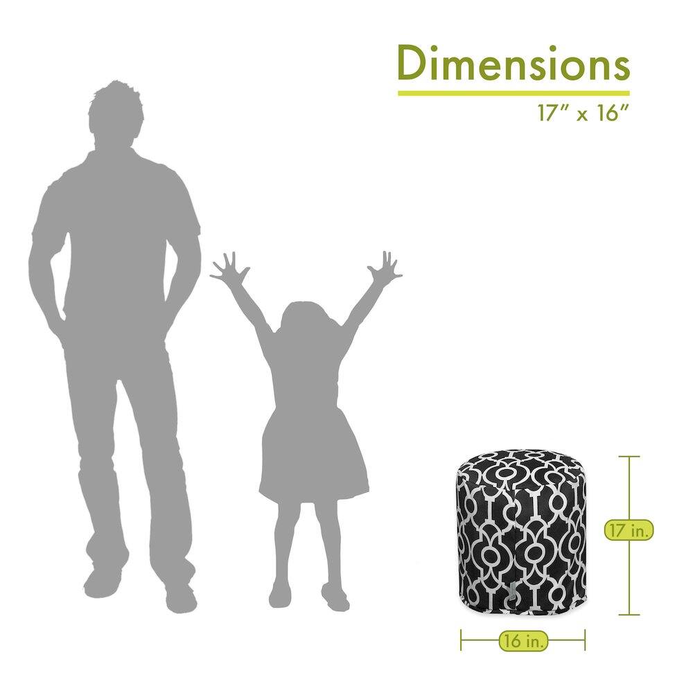 Dimensions: 17" x 16"