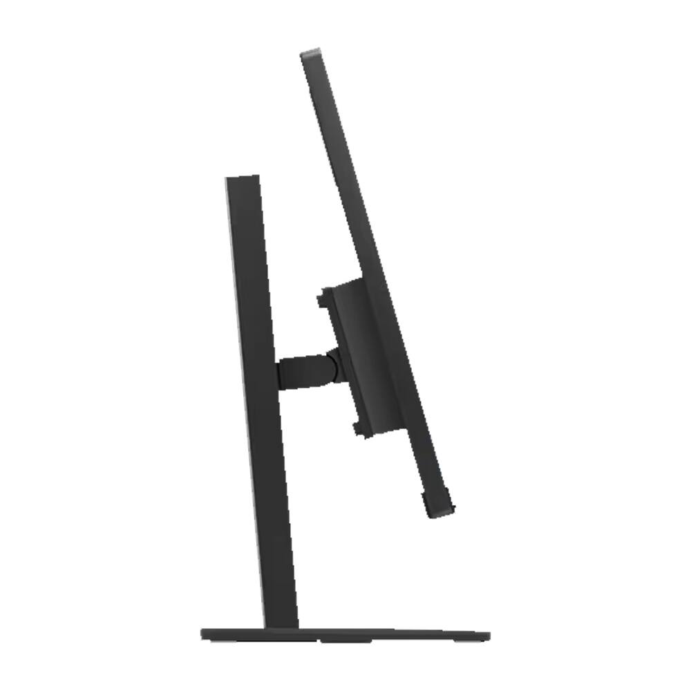 Left. Lenovo - Lenovo ThinkVision E27q-20 27" Monitor 2560 x 1440 75 Hz 6 ms - Black.