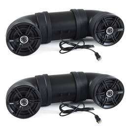 SoundStorm - BTB6 Bluetooth 450W ATV/Marine UTV Amplified Tube Speaker (2 Pack)