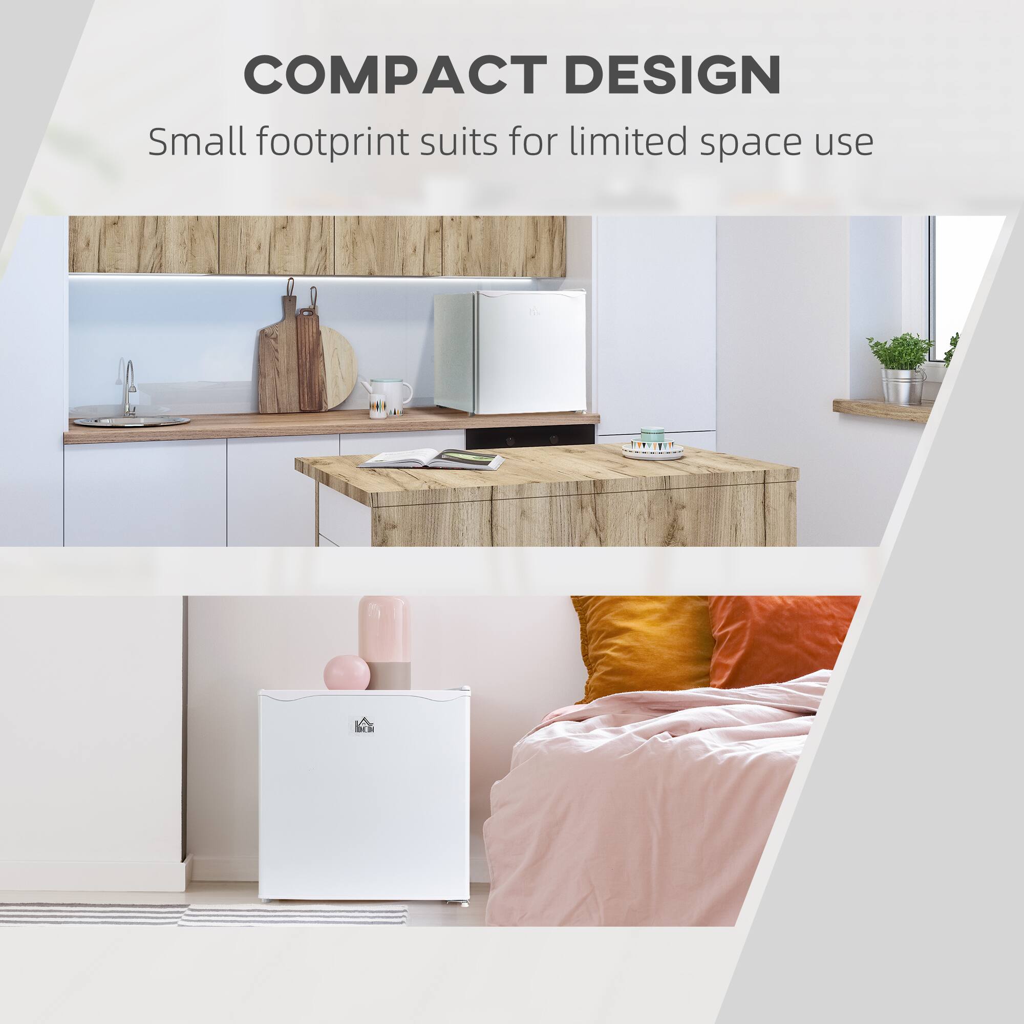 COMPACT DESIGN  
Small footprint suits for limited space use