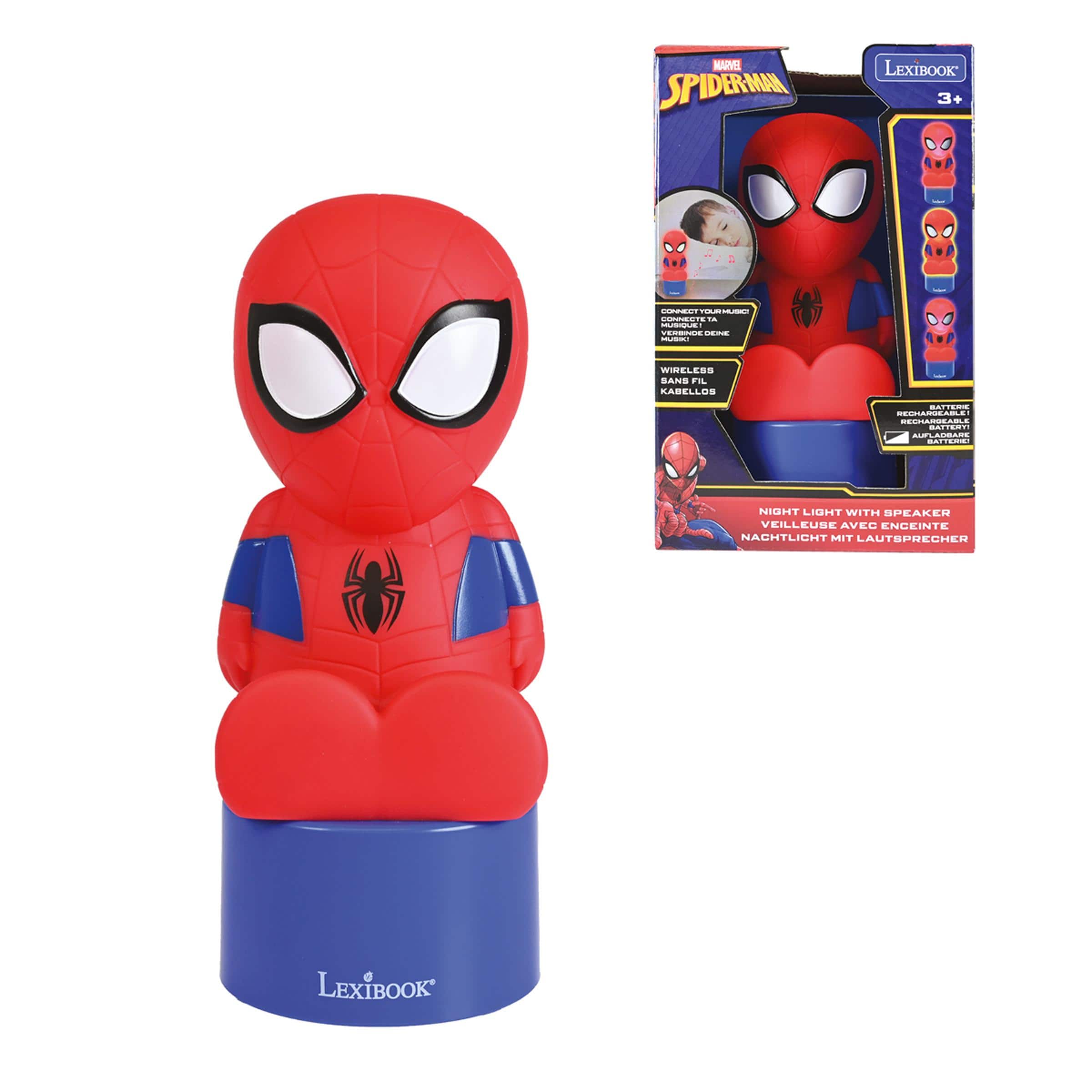 Lexibook - Spider-Man Nightlight Bluetooth Speaker